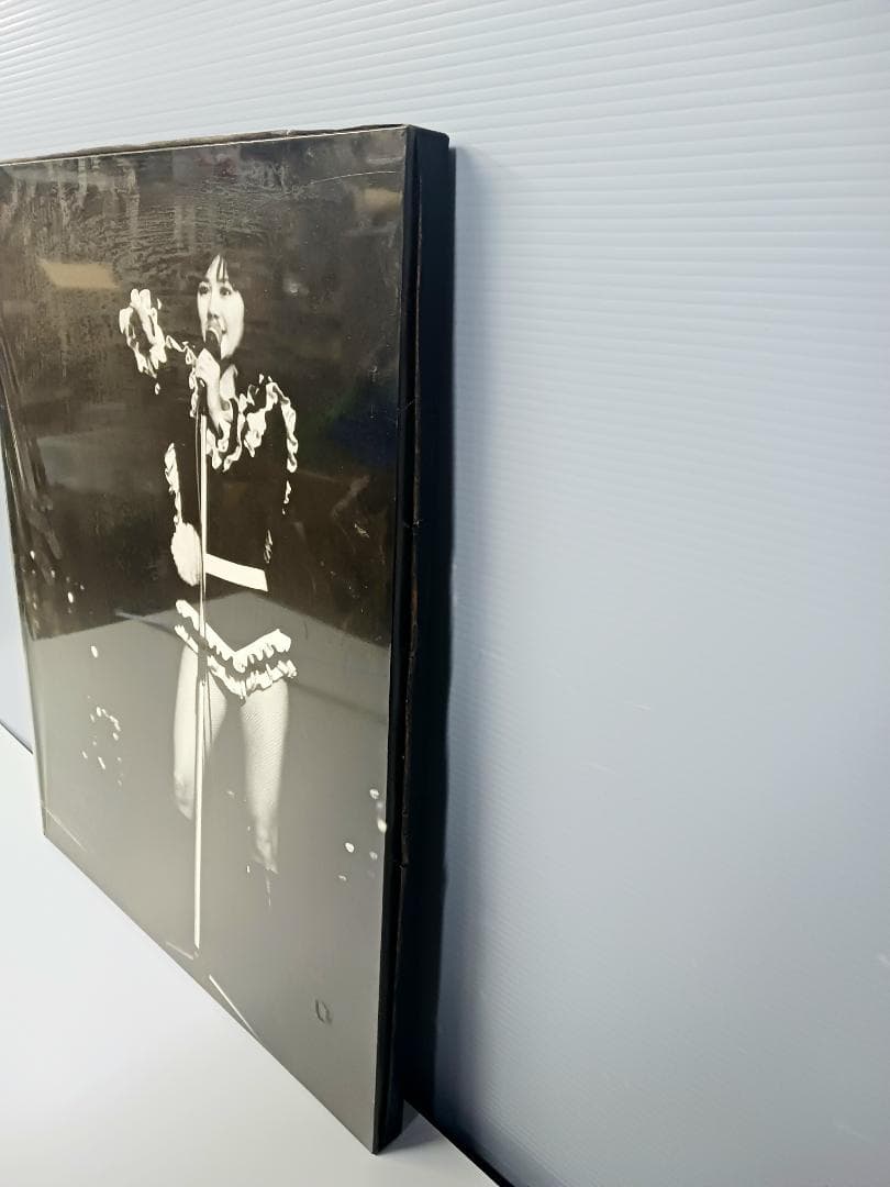 昭和レトロ！当時物『キャンディーズ/田中好子』木製ポスターパネル 53×43cm