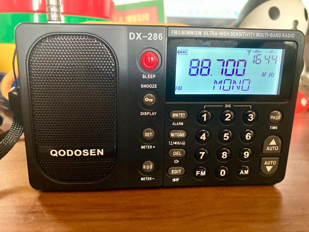 QODOSEN DX-286 高性能デジタルBCLラジオ