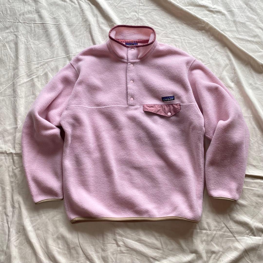 美品 patagonia シンチラ スナップT 05年製 ピンク パタゴニア