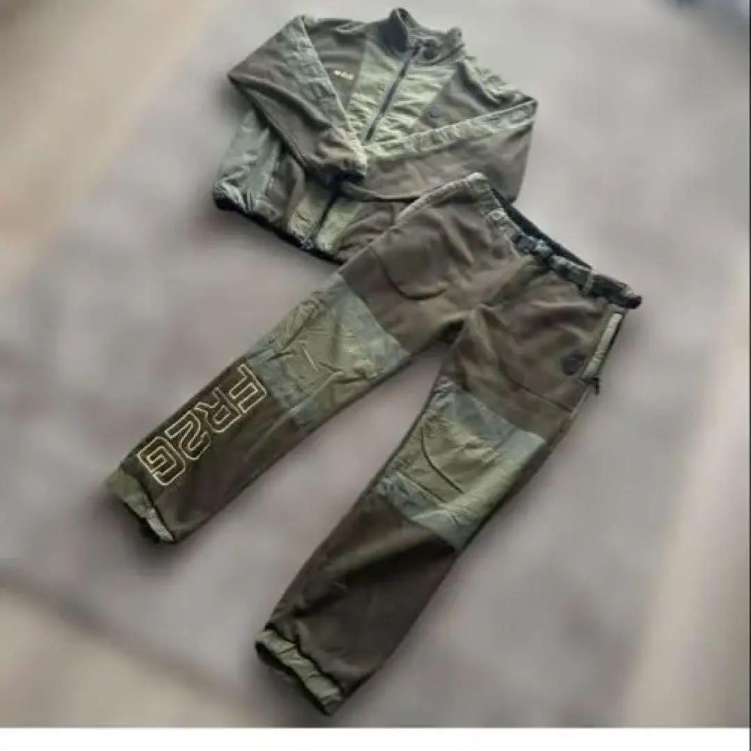 FR2G カーキ フリースパンツ