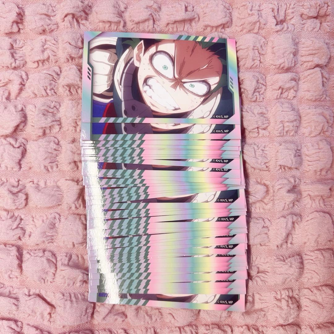 僕のヒーローアカデミア トレーディングコレクションカード3 レア 緑谷出久