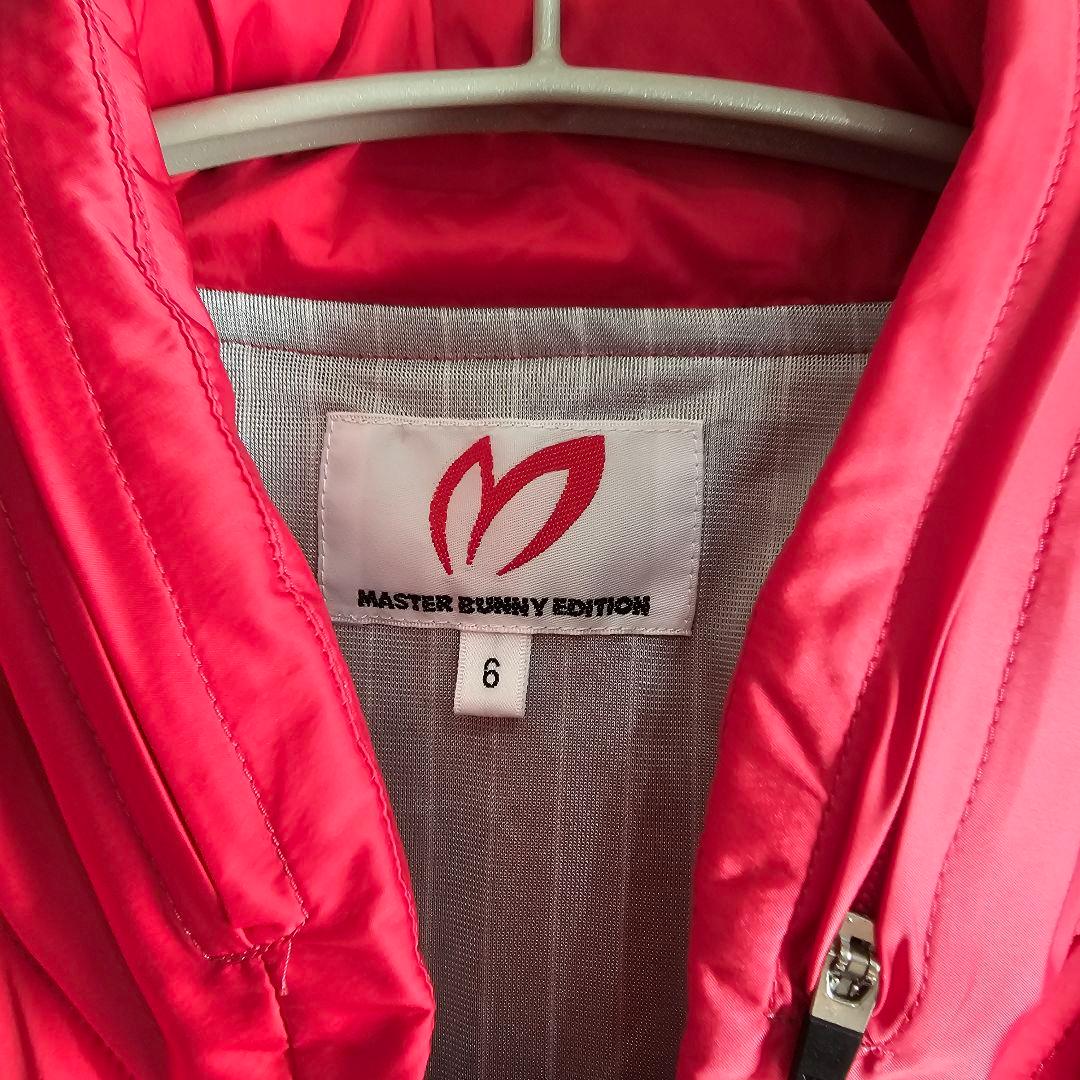 マスターバニーエディション　プライマリスト サテンストレッチブルゾン　赤