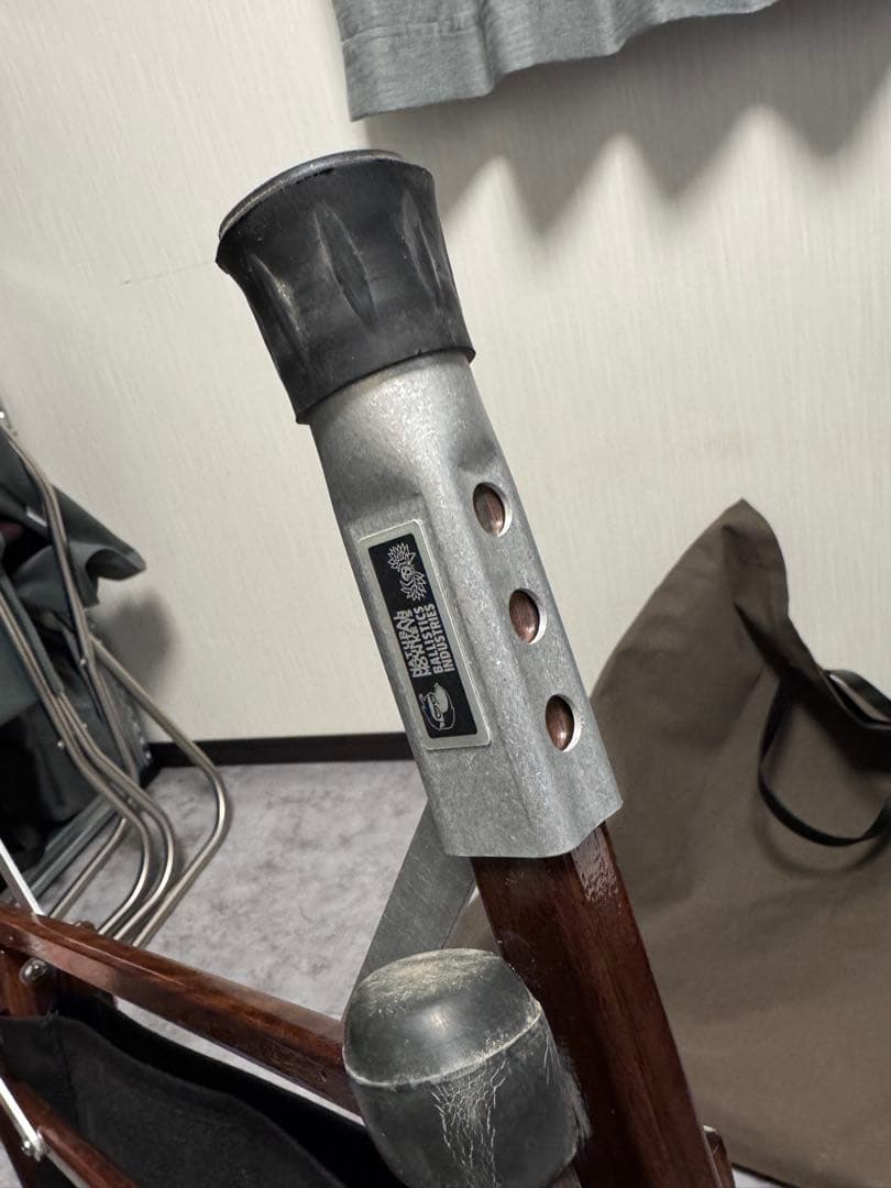 カーミットチェア　ウォールナット　艶あり　ノビタ　収納袋付き　USA製