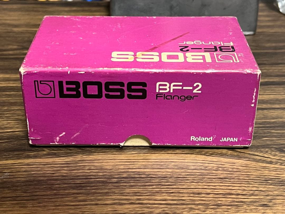 即発送 boss BF-2 日本製 銀ネジ 箱付 動作確認済み