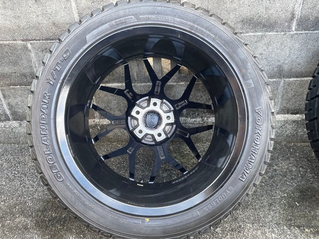 マカン専用設計ホイール 20インチ スタッドレス バリ溝付き 4本セット