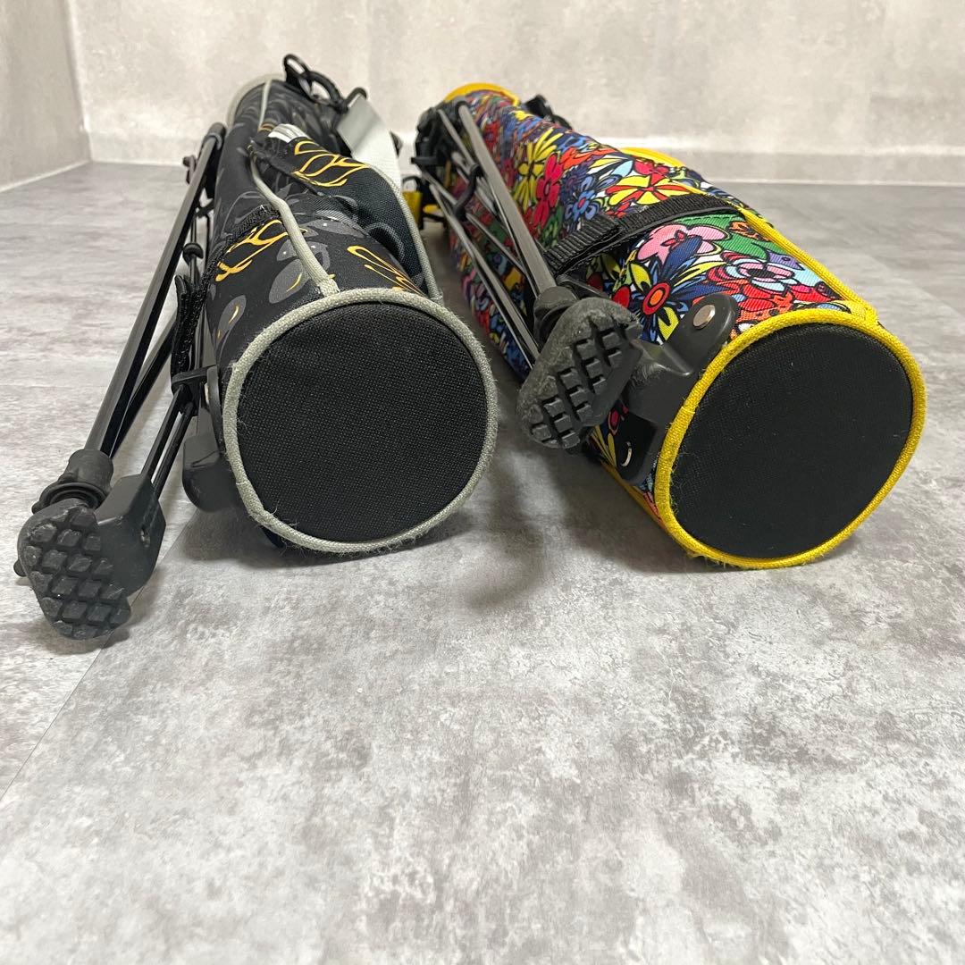 【2個セット】AZROF アズロフ　セルフスタンド クラブケース　ボールケース付