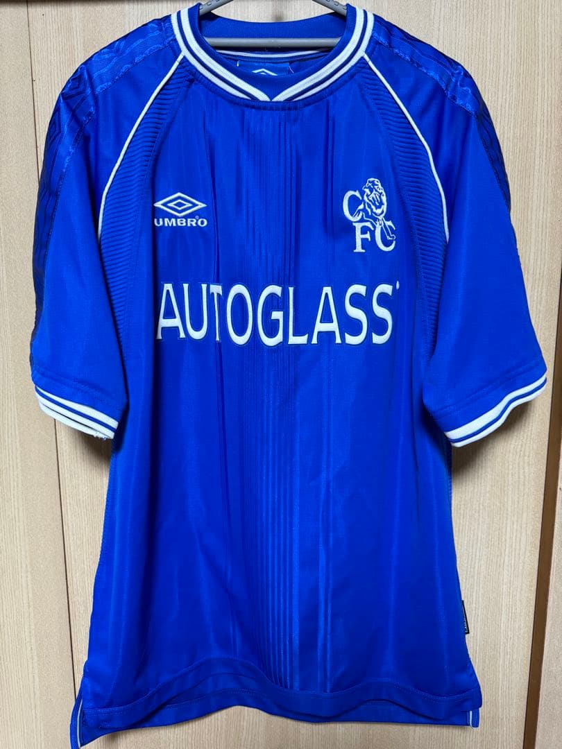 99-01 チェルシーFC サッカーシャツ Umbro