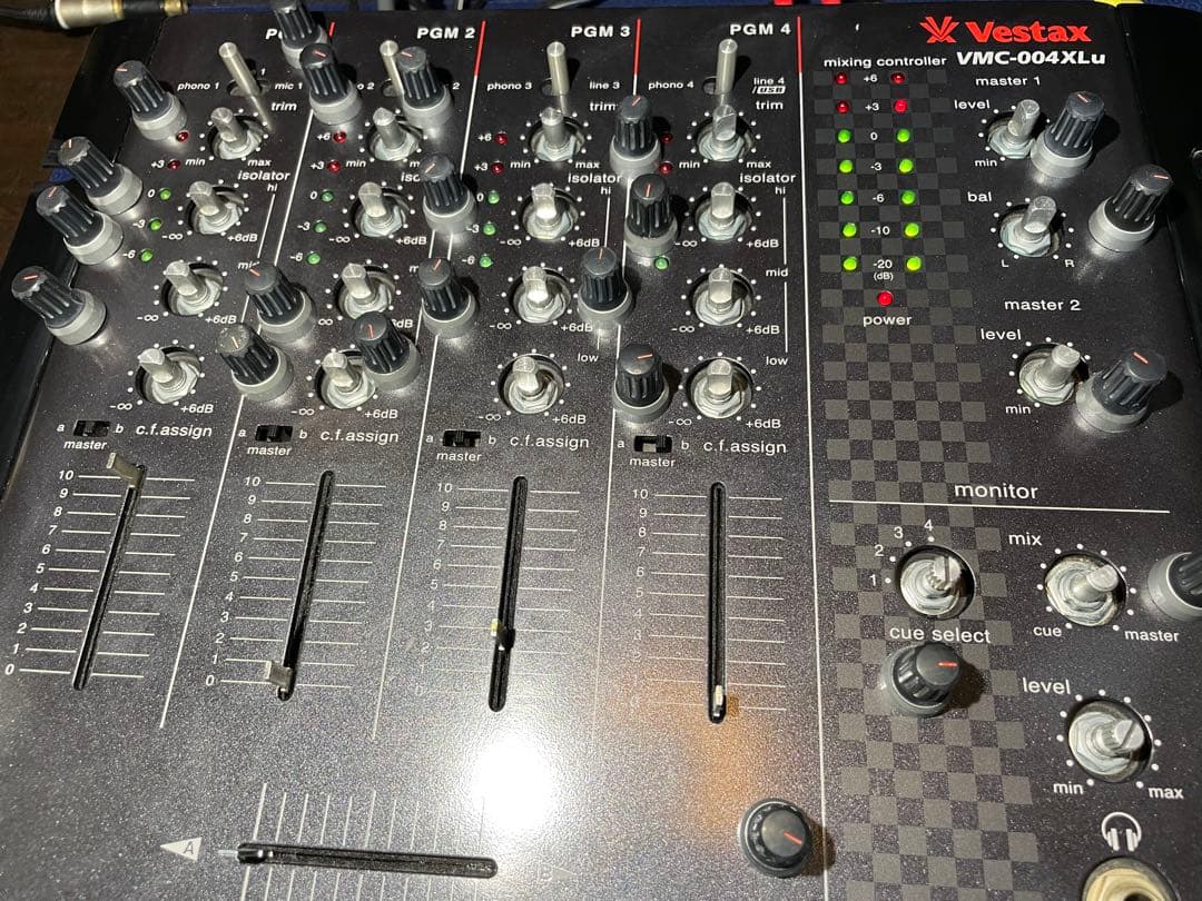 VESTAX ベスタクス　VMC-004XLu TUB-1 メンテナンス