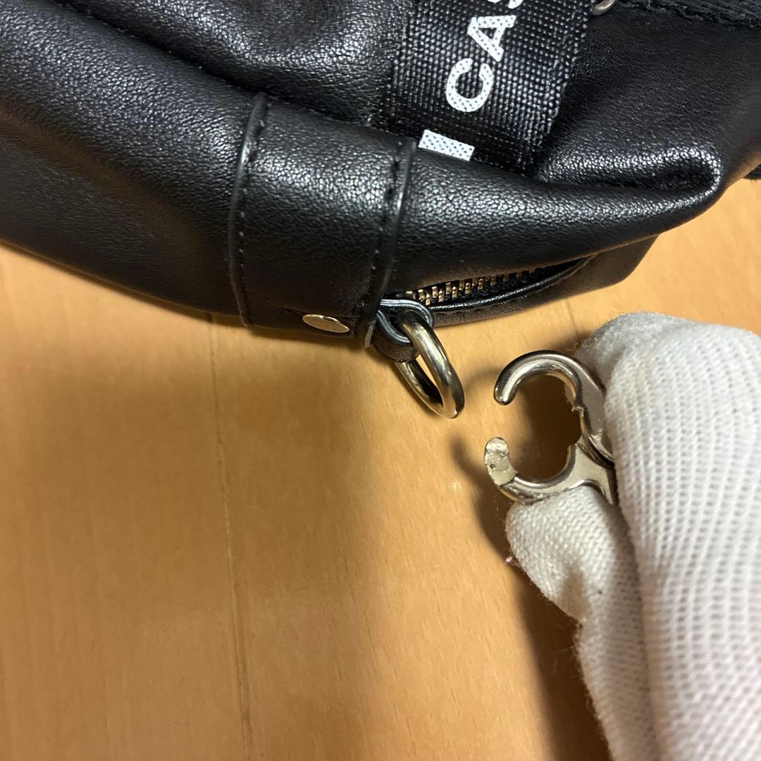 CASTELBAJAC ブラック 2WAYショルダーバッグ&ハンドバッグ