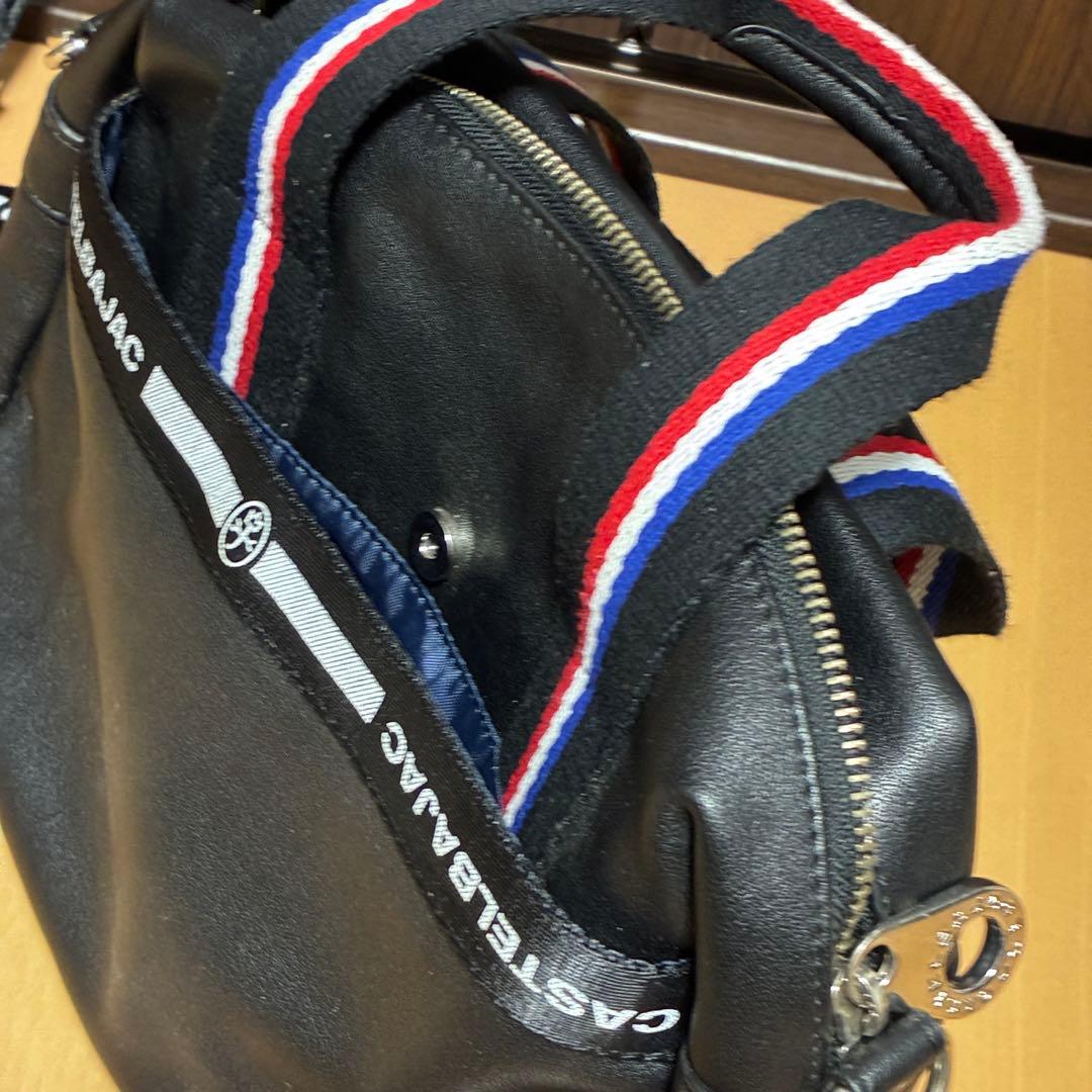 CASTELBAJAC ブラック 2WAYショルダーバッグ&ハンドバッグ
