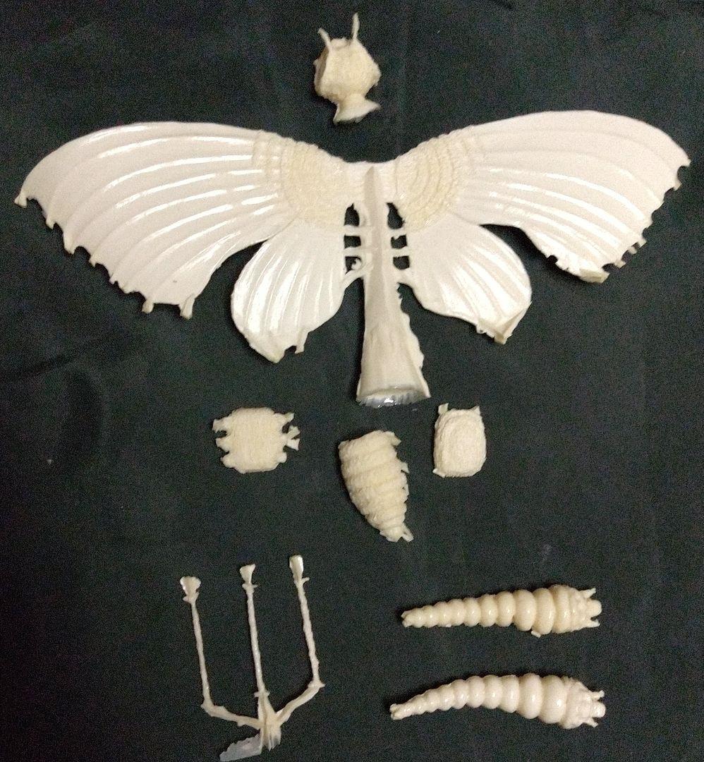 FUTUREWORLD3 モスラ対ゴジラ1961 モスラ 成虫・幼虫2体セット