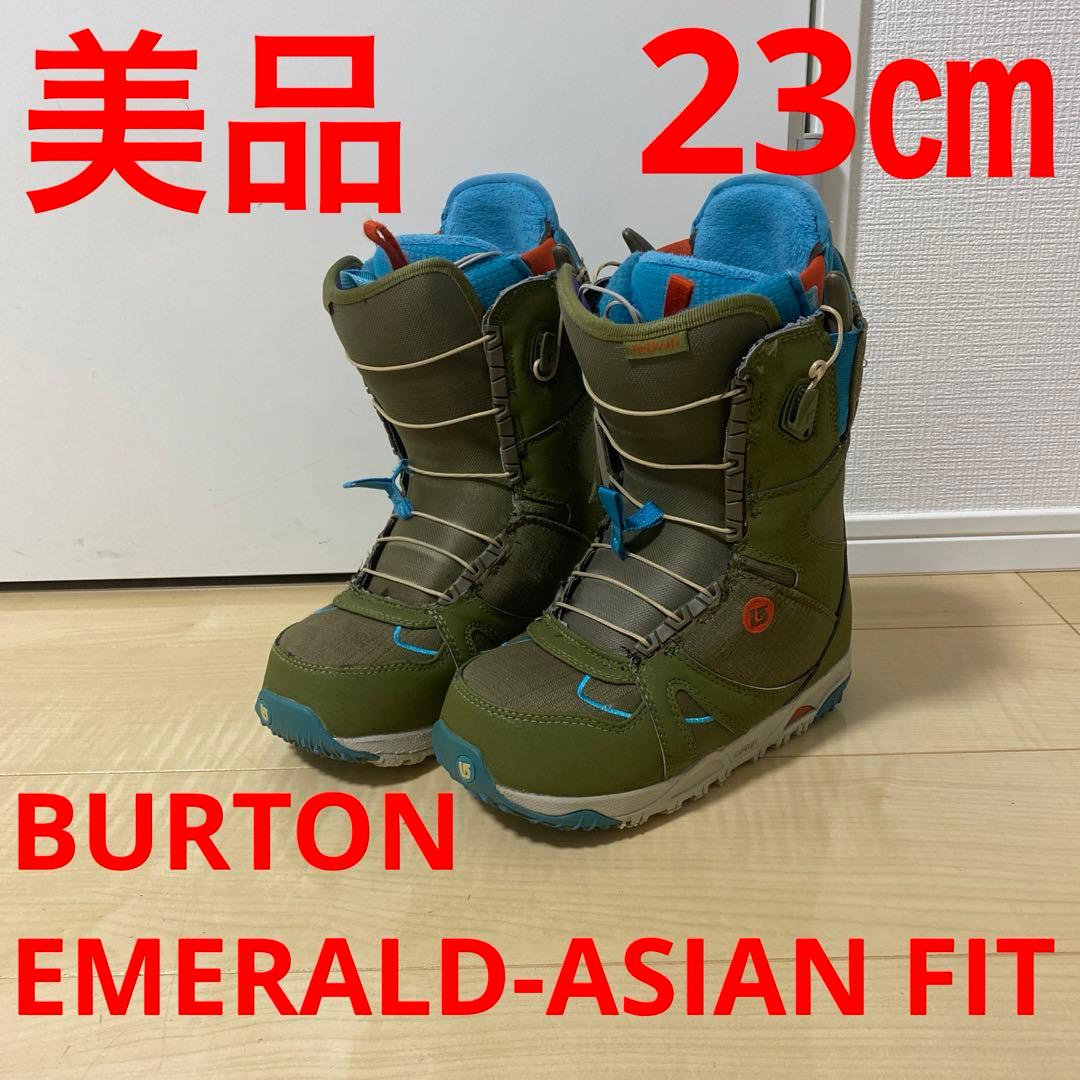 【美品_即日発送】BURTON EMERALD-ASIAN FIT 23.0cm