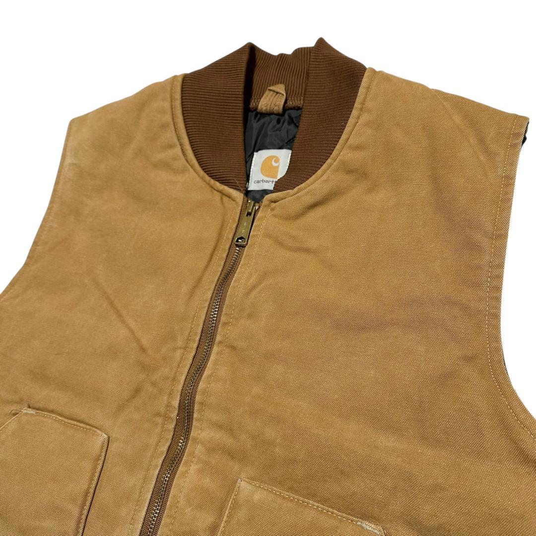 【1995年製・USA製】カーハート ダックベスト 腰ゴム