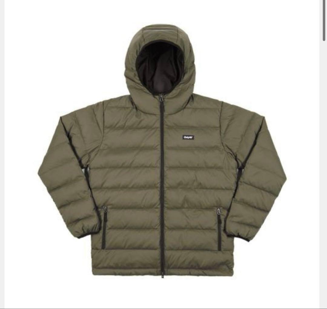 OnlyNY フード付きダウンジャケット オリーブドラブ