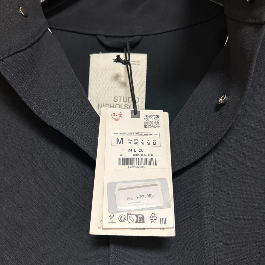 ZARA × STUDIONICHOLSON カンガルーポケットシャツジャケット