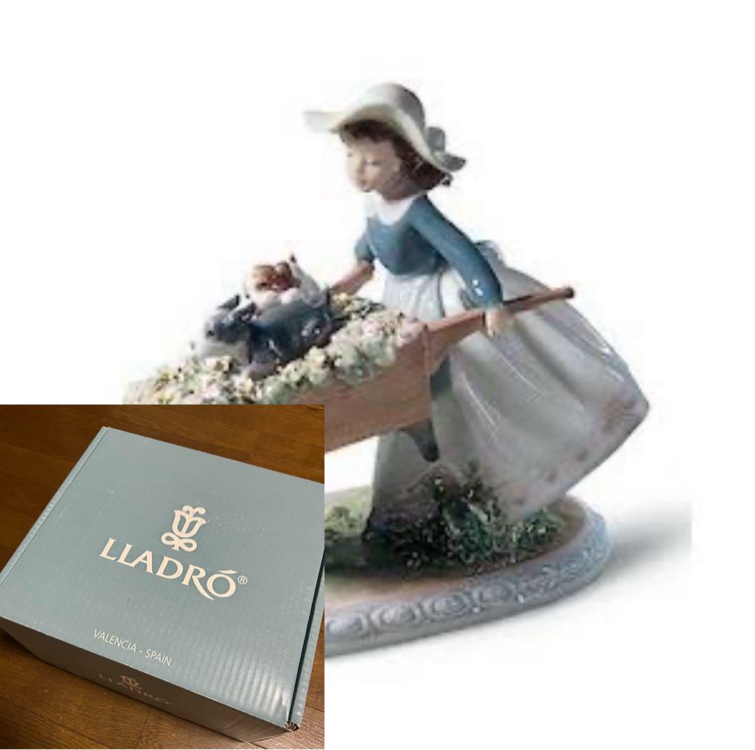 LLADRO A la carrera リヤドロ 陶器 置物 乗せてあげる