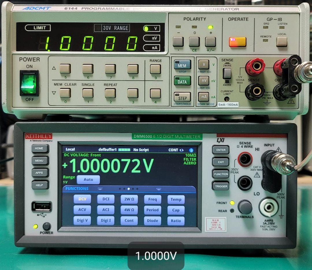 ADVANTEST プログラマブル 直流電圧/電流発生器