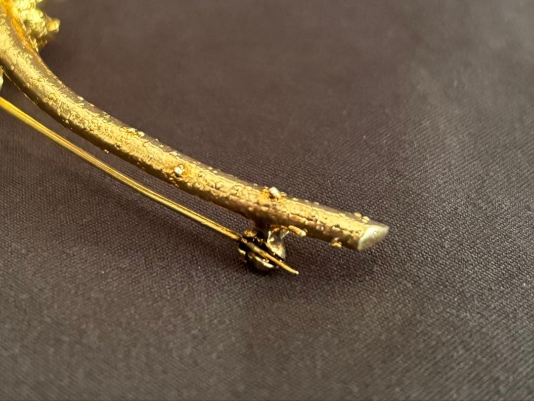 ヴィンテージデンマーク 925シルバー FLORA DANICA ブローチ