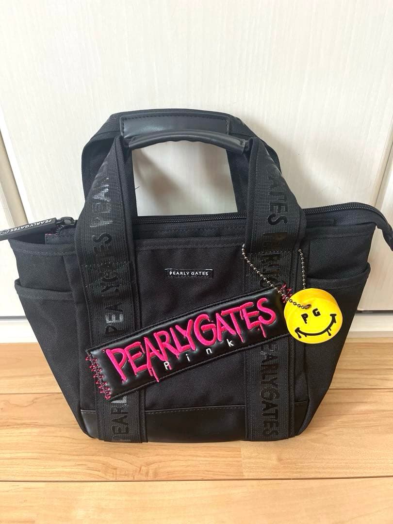 近年モデル 極美品 パーリーゲイツ ペイントロゴシリーズ カートバッグ