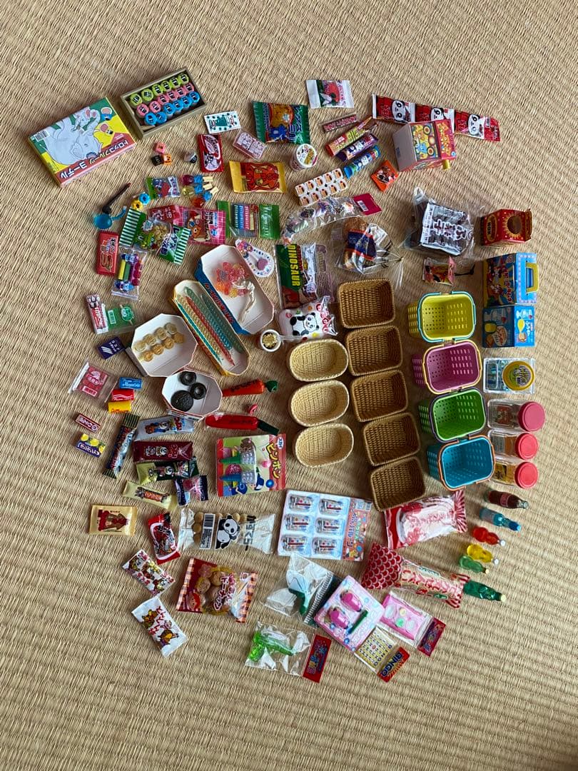 ⑨ ぷちサンプル　ぷち駄菓子屋さん　リーメント　ミニチュア