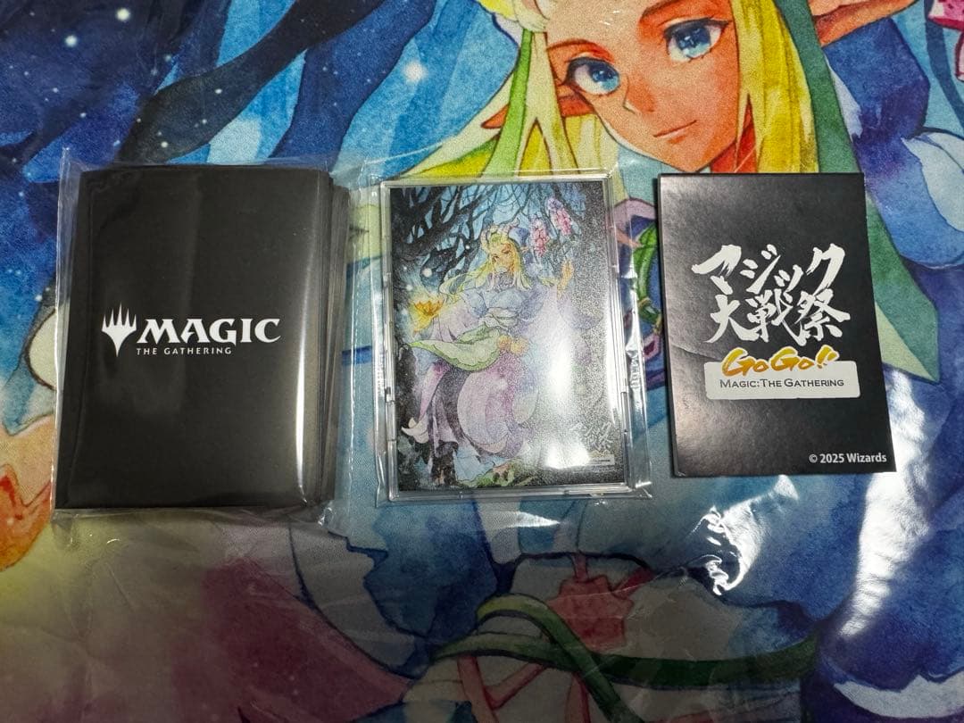 マジック大戦祭　花を手入れするものプレイマット他