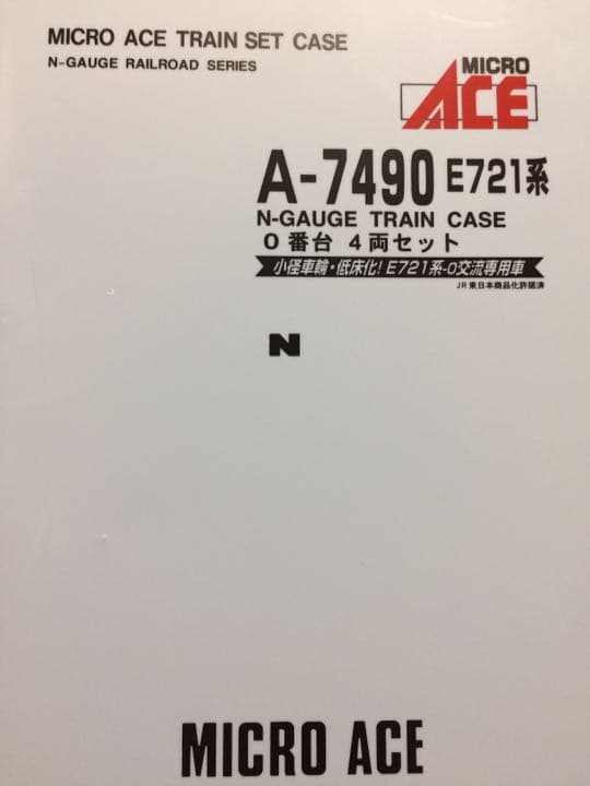 マイクロエース E721系 2019年再生産ロット特製加工品