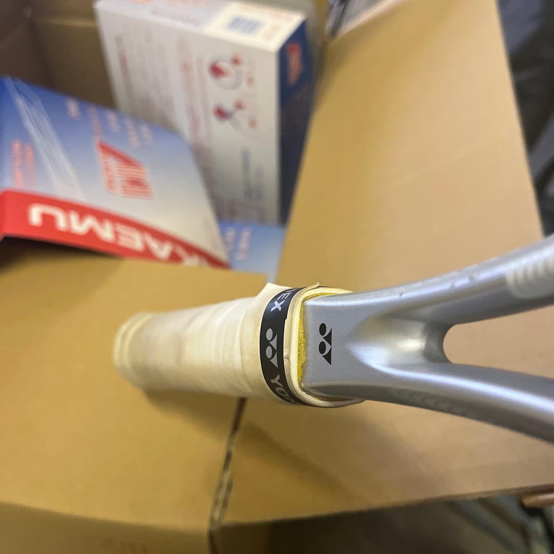 YONEX ナノフォース 8V 軟式用ラケット 白