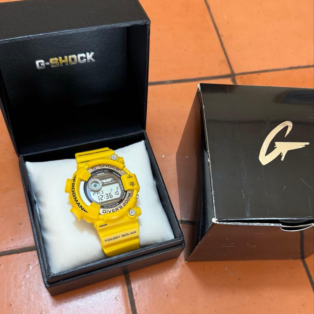 G-SHOCK フロッグマン　イエロー