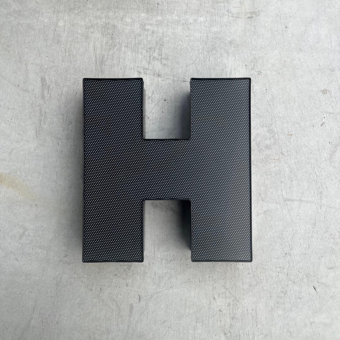 H 看板 アルファベット レターサイン 文字 アメリカ ビンテージ アンティーク