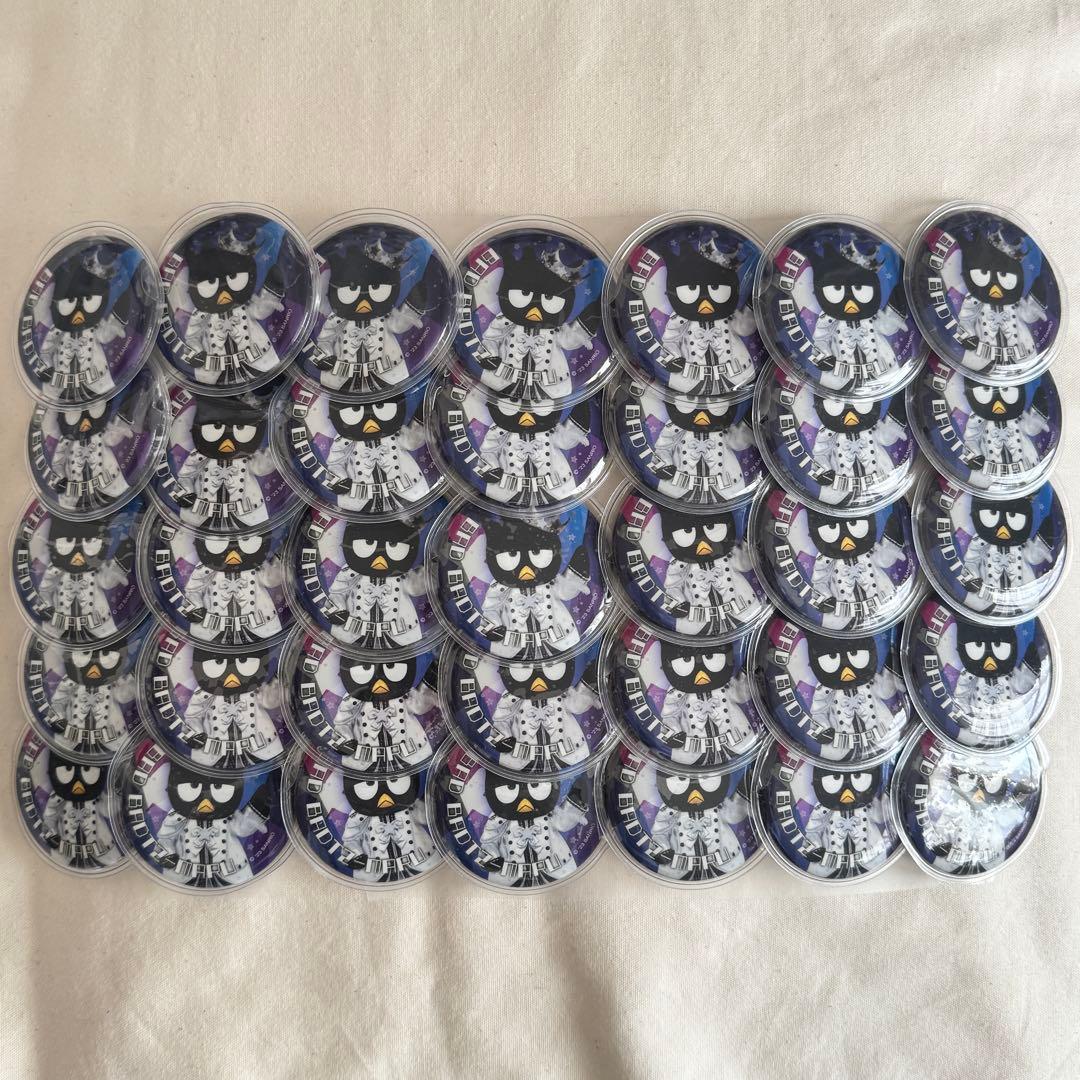 バッドばつ丸　缶バッジ　35個　ハーモニーランド　A4 痛バ　M's IDOL