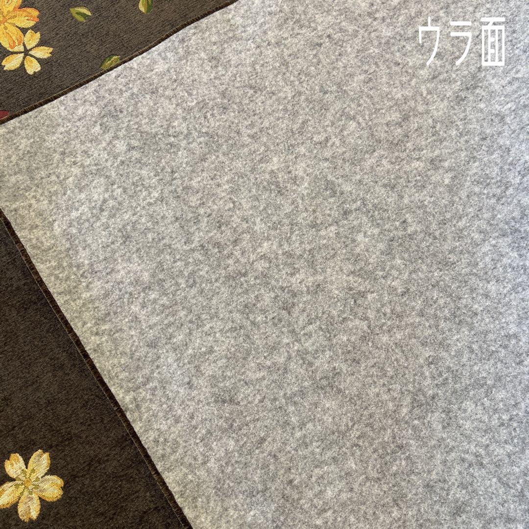 新品☆花柄のシェニールラグ 200×250cm 上品 桜の花 さくら模様