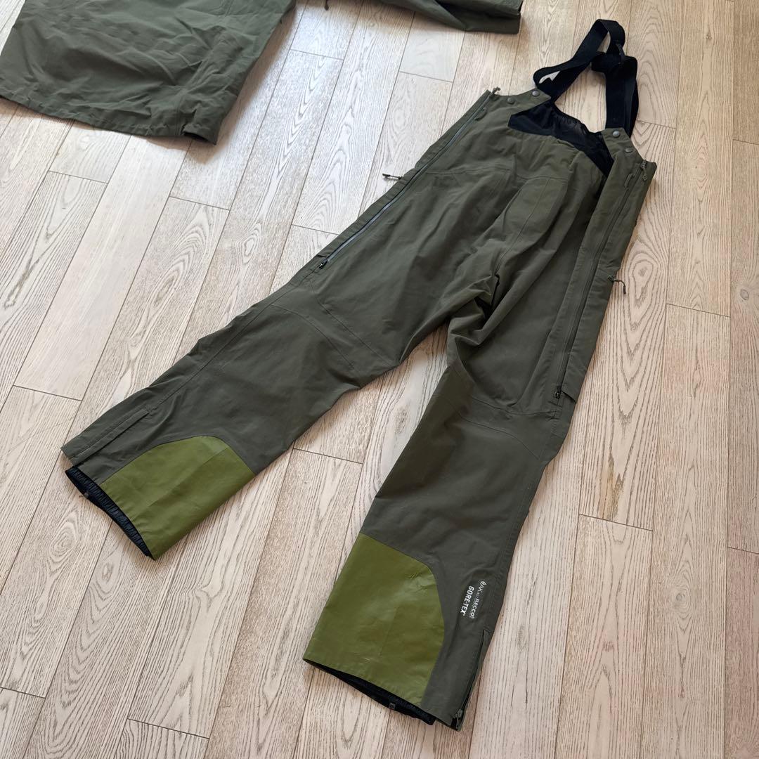 ak457 burton 上下 バートン ガイド ゴアテックス ビブ ジャケット