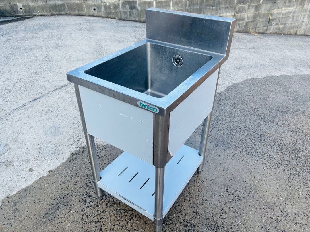 M11★タニコー★1槽シンク 業務用 ステンレス 業務 シンク 飲食 厨房 店舗