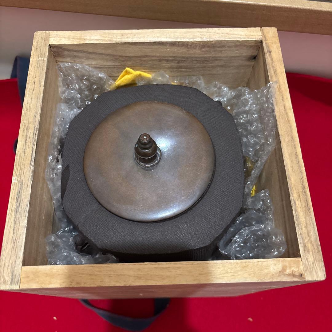 茶釜茶道具釜師　畠春斎箱付き