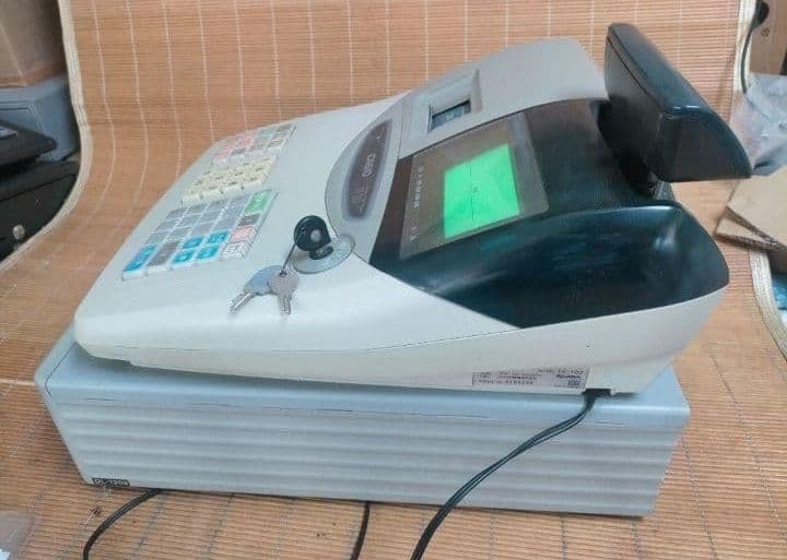 カシオレジスター　TE-120　フル設定込み　送料無料　人気機種　770600