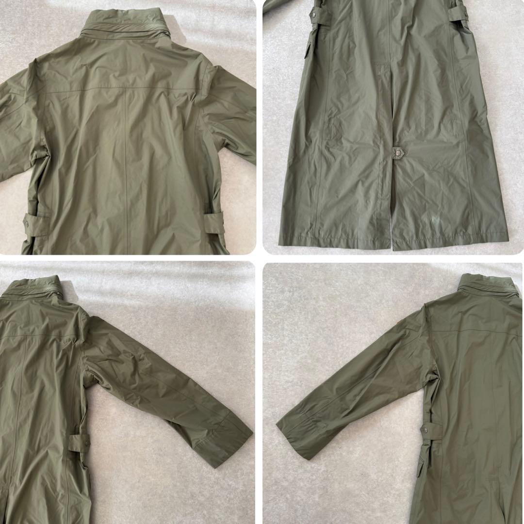 【未使用】AIGLE エーグル MTDライディングコート カーキ ロング フード