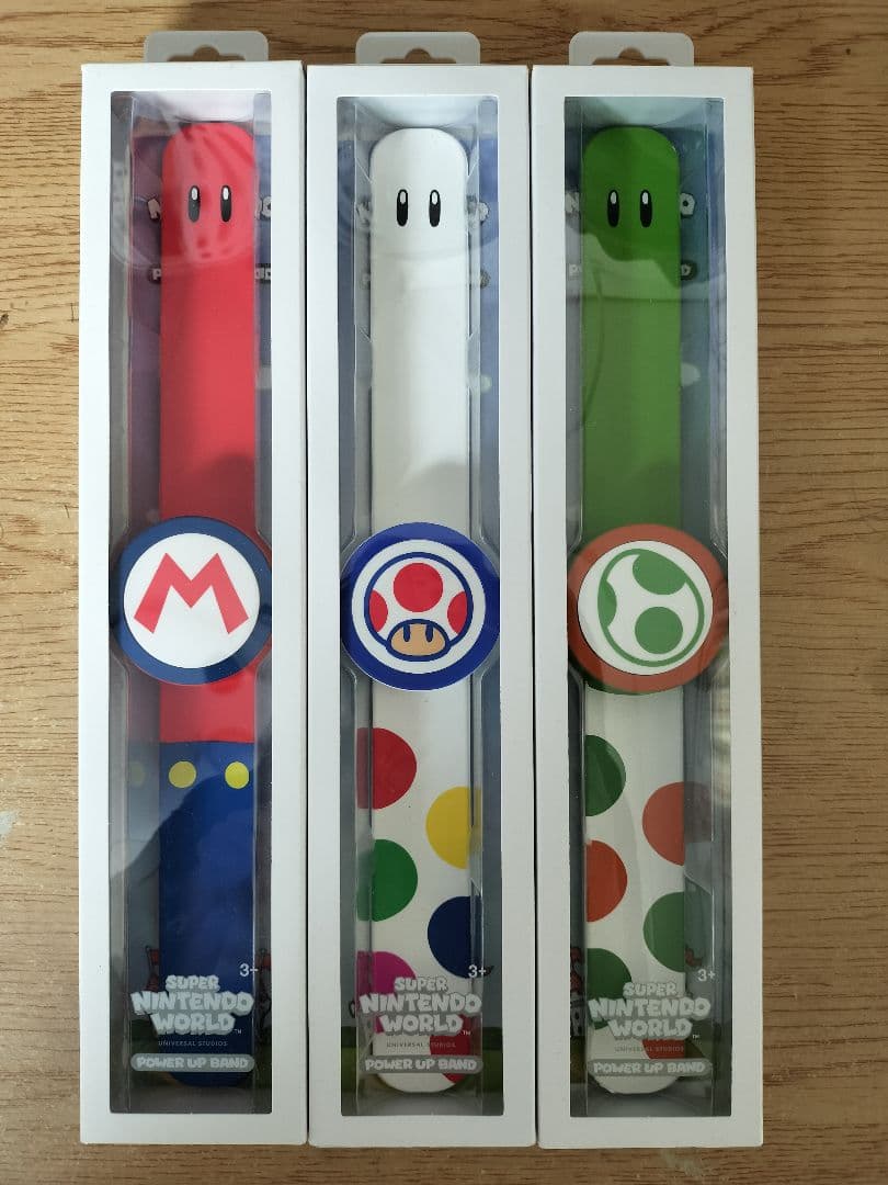 スーパーマリオ パワーアップバンド 3種セット