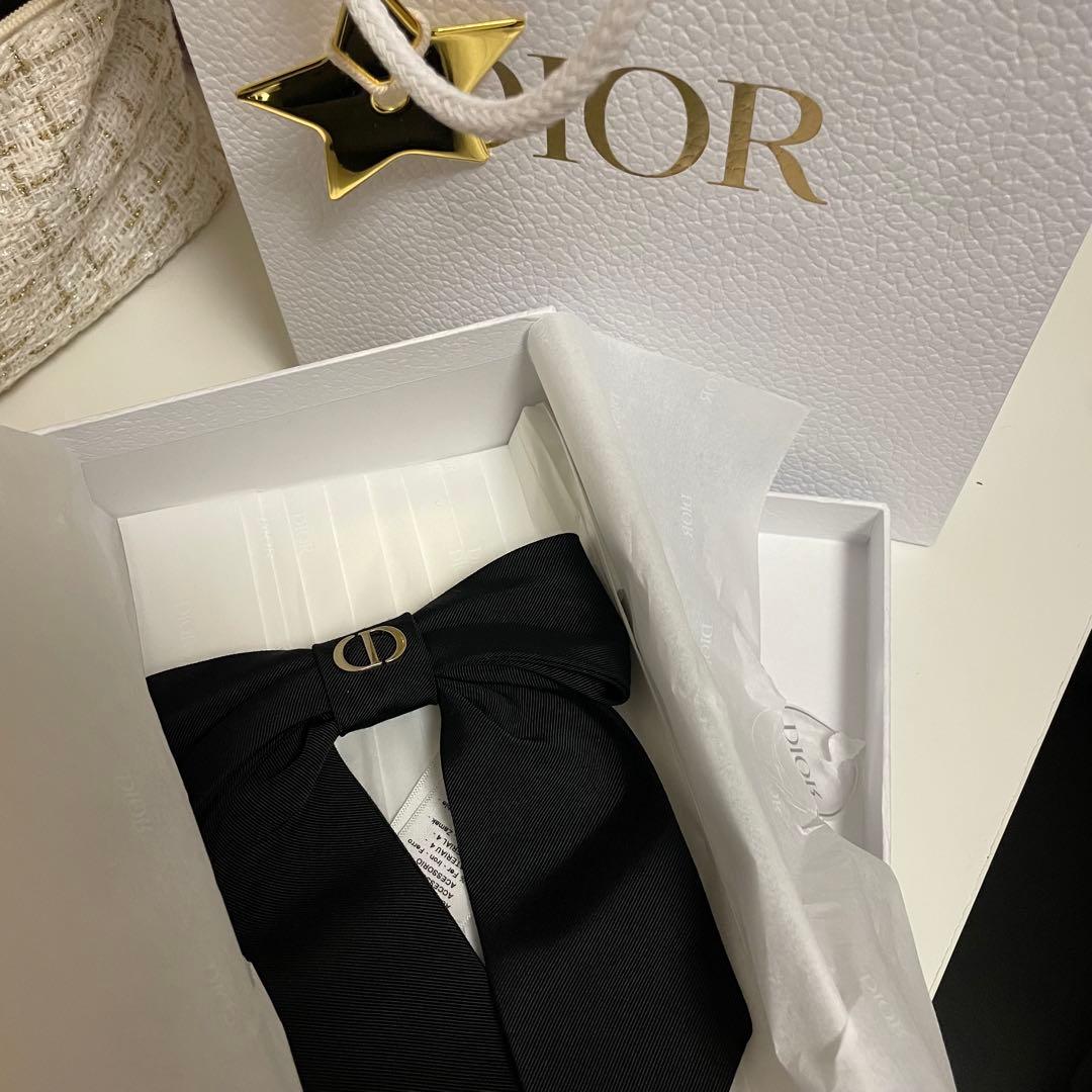Dior リボンバレッタ