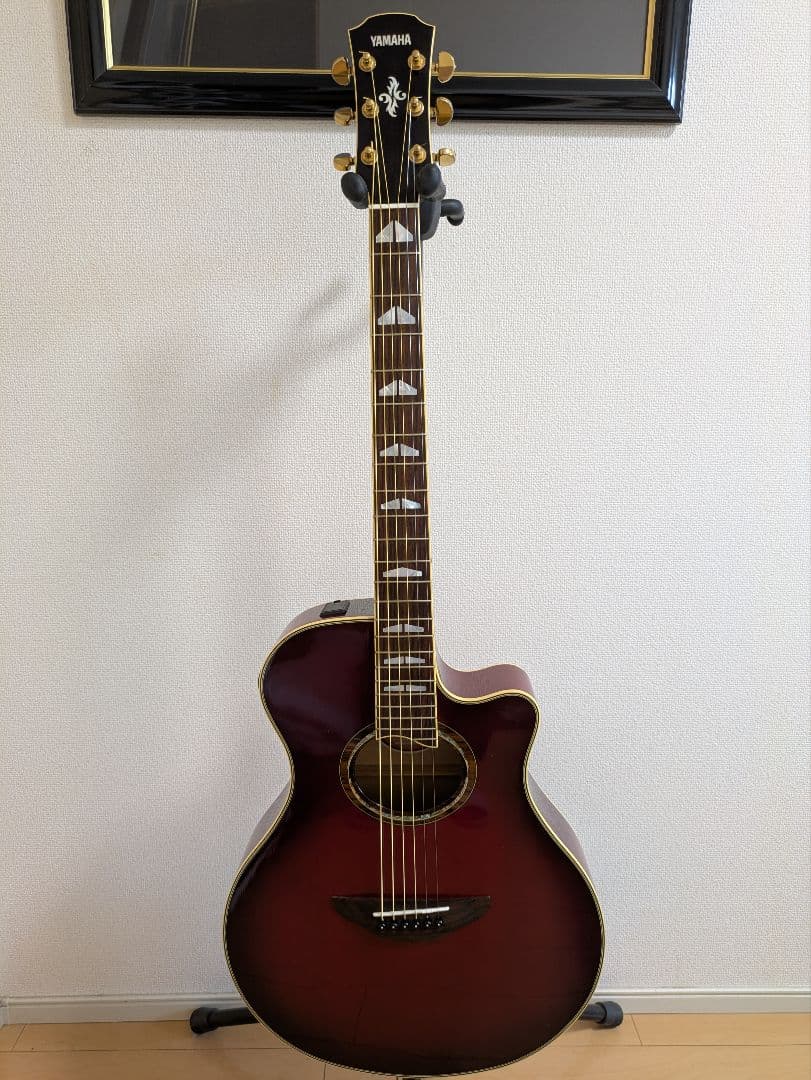 YAMAHA　APX-1000CRB ギター エレアコ　SKBハードケース付き