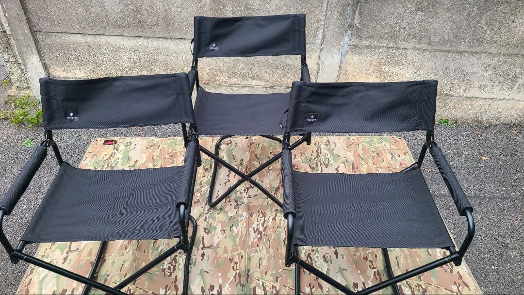 【限定品】スノーピーク　ガーデンFDチェア　ブラック　廃盤品　雪峰祭