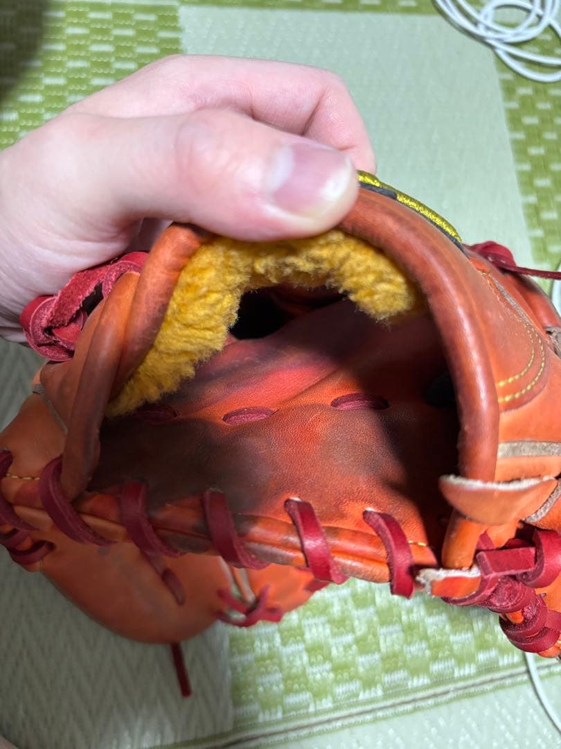 ミズノプロ 硬式投手用 逆巻き