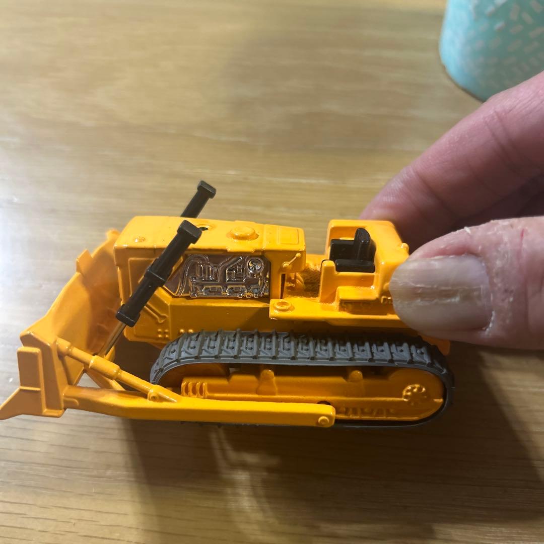 【美品】トミカダンディNO32　小松　ブルドーザー　D155A 箱、部品有