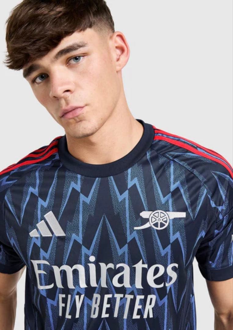 【国内正規品】アーセナルFC 25-26シーズン アウェイユニフォーム L