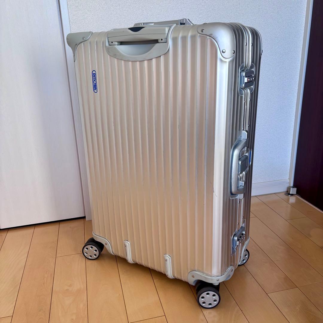 RIMOWA リモワ スーツケース キャリーカート トロリー 4輪 アルミニウム