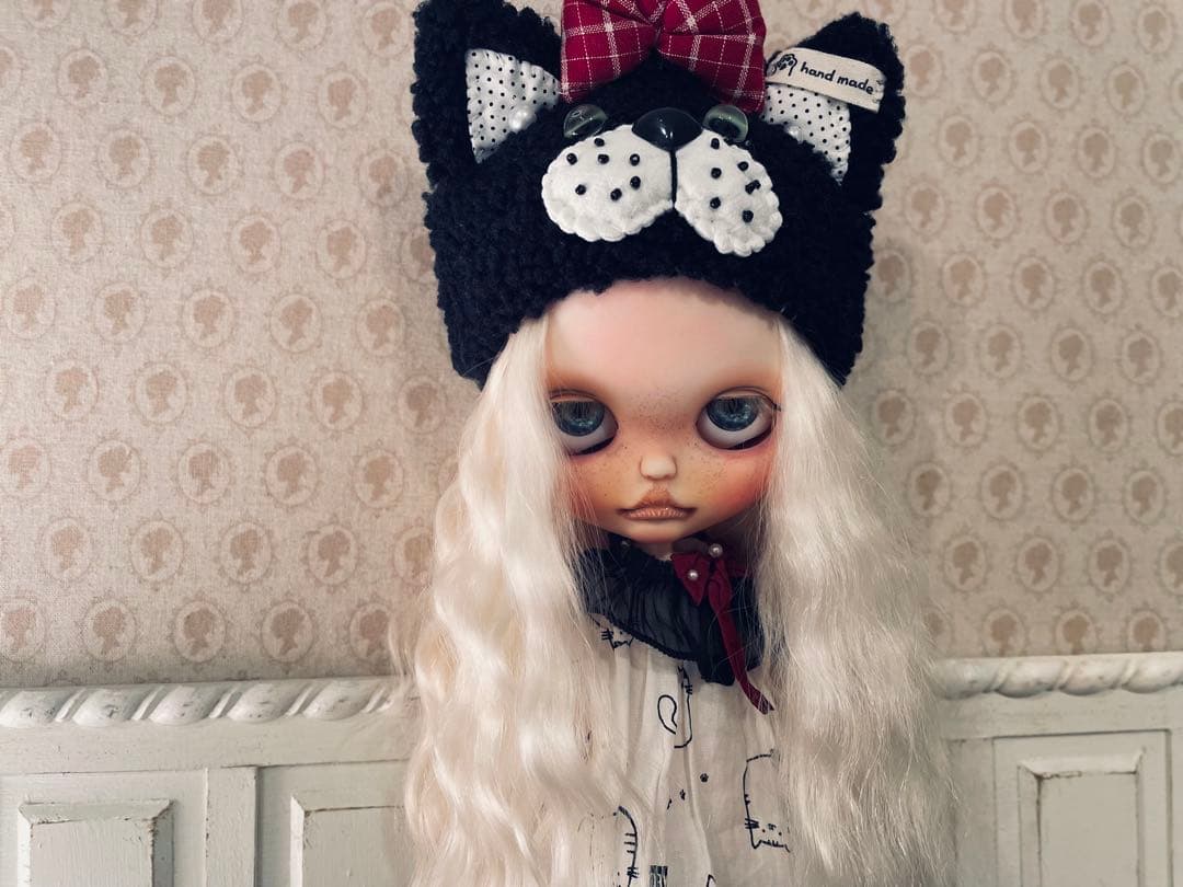 カスタム アイシードール 頭皮付きモヘア アウトフィット付属