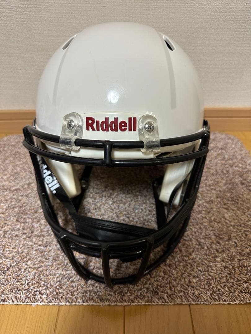 Riddell アメリカンフットボール ヘルメット ホワイト M
