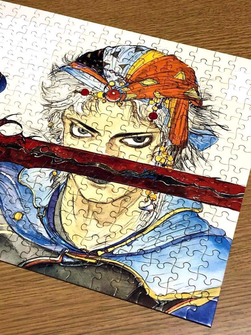 ファイナルファンタジー Ⅱ ジグソーパズル　決意　天野喜孝　希少
