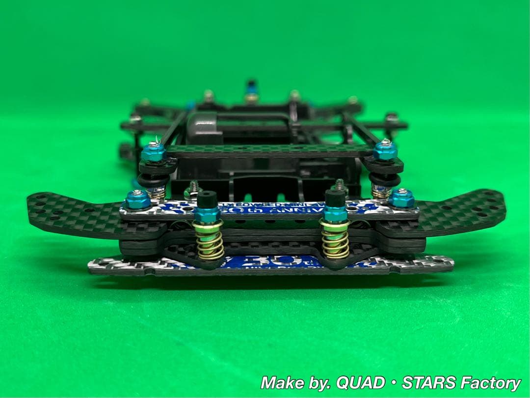 【ミニ四駆・FM-A用】2軸ATピボットバンパー＋フロント提灯【30周年】