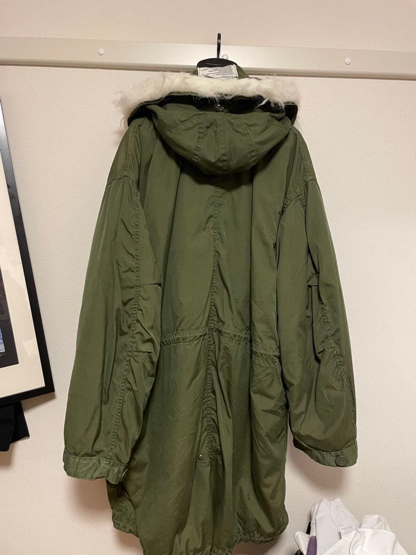 M-65 アルミジップ フルセット フィッシュテールパーカー モッズコート L