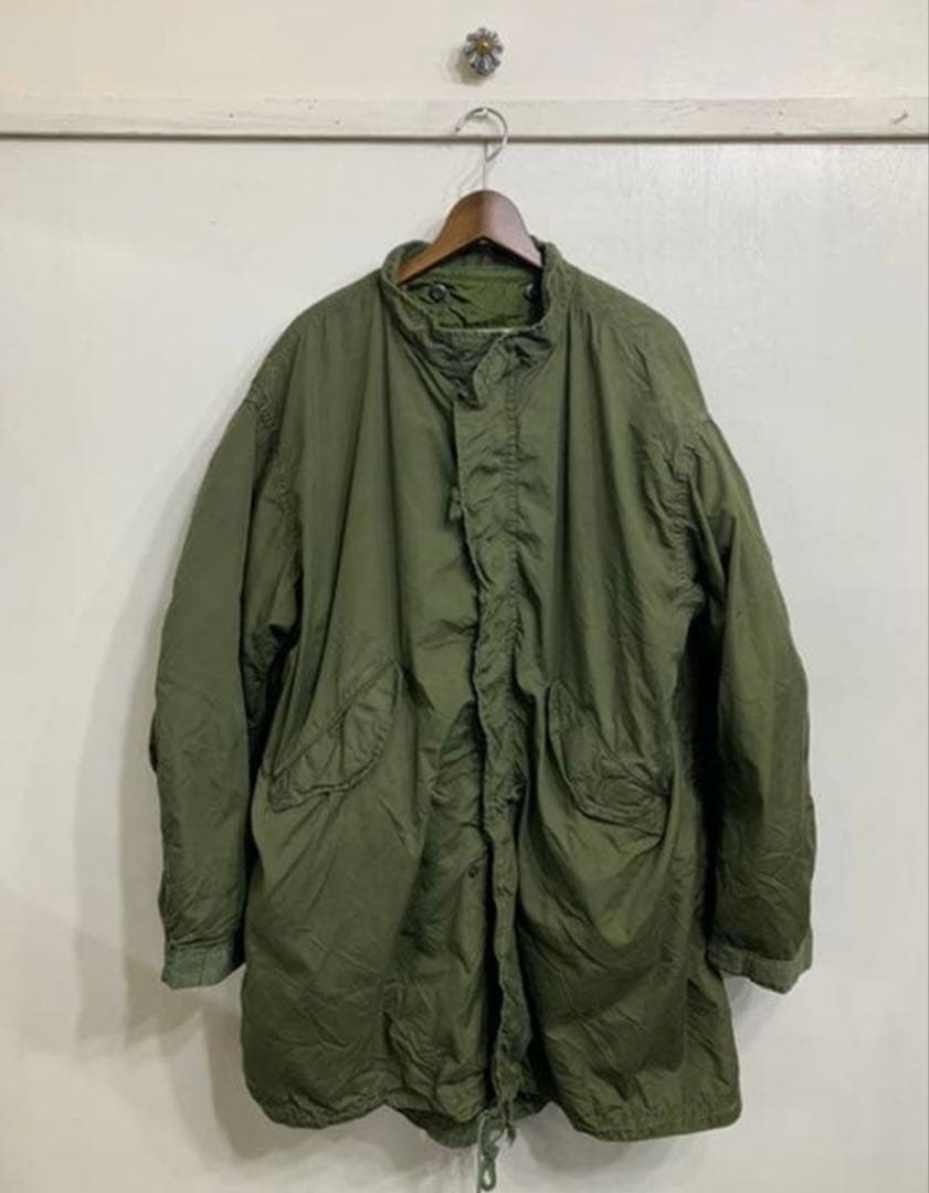 M-65 アルミジップ フルセット フィッシュテールパーカー モッズコート L